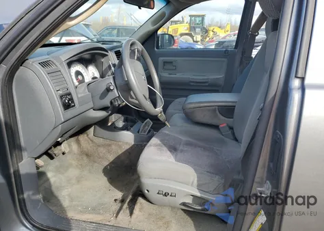 2007 Dodge Dakota Slt z USA, uszkodzony, nr VIN 1D7HW42PX7S256654